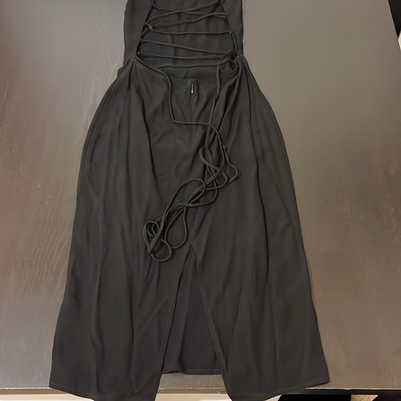 NWT Reformation Solange Open Strappy Back Midi Dress - Picture 7 of 10